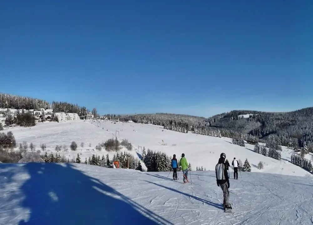 Ferienhaus Gegenuber dem Skigebiet