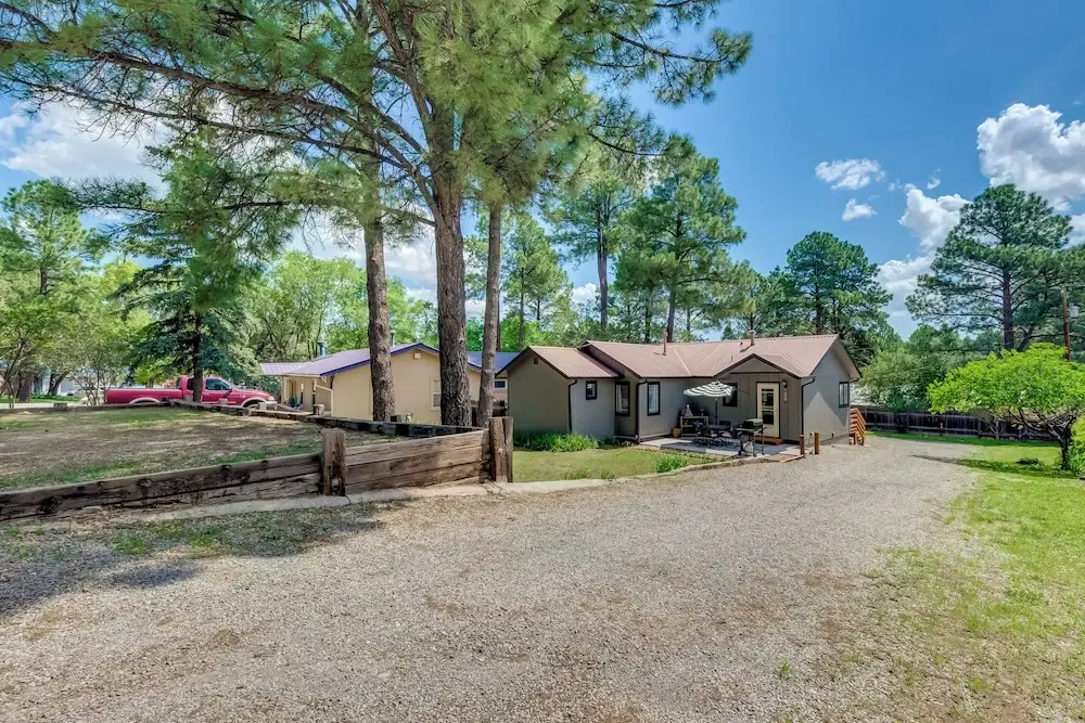 Ruidoso Home w/ Patio, Walk to Restaurants!