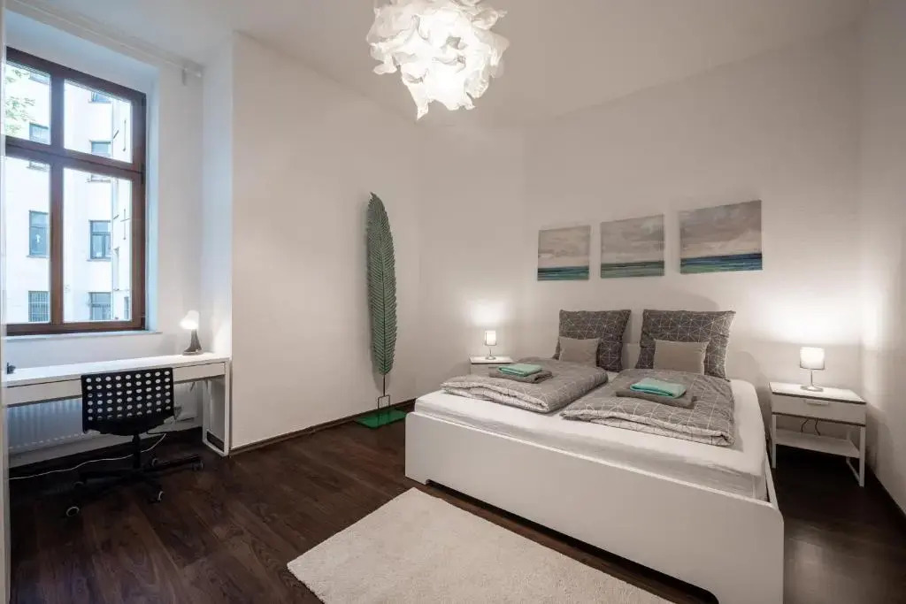 Große Altstadtwohnung im Zentrum, mit Balkon, TOP Lage, 4 Schlafplätzen