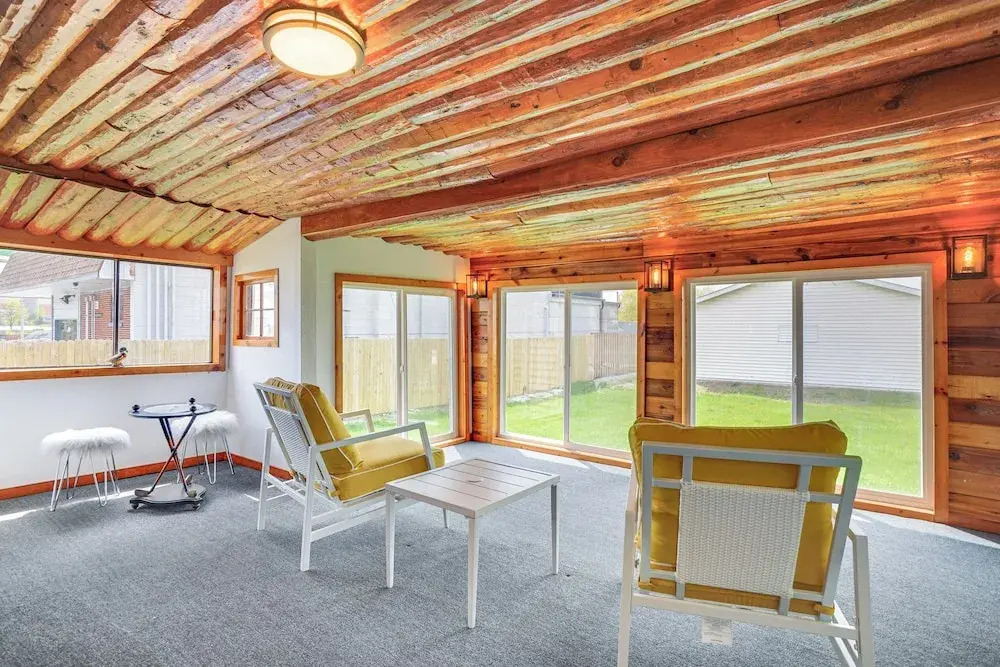1 Mi to Shore: Lake Michigan Retreat w/ Game Room!