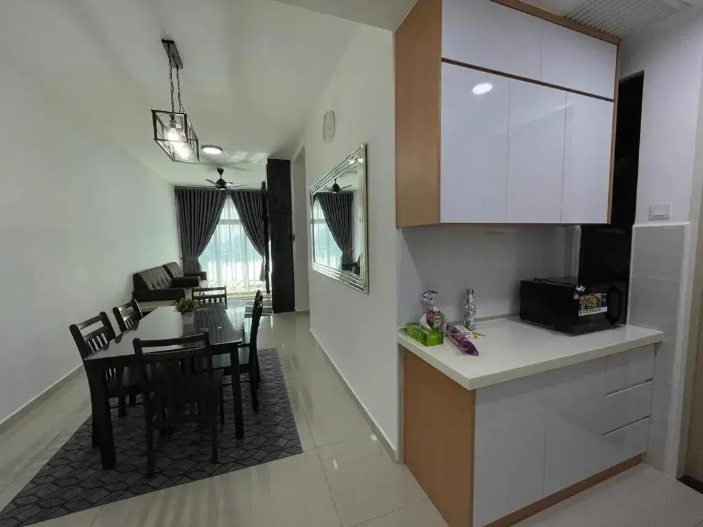 Legasi Kg Bharu Kuala Lumpur City centre Walk to KLCC next to LRT train KL tower view 3room 2 bathroom