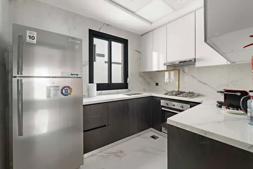 Modern 1-bedroom Apart With Pool gym and Hammam