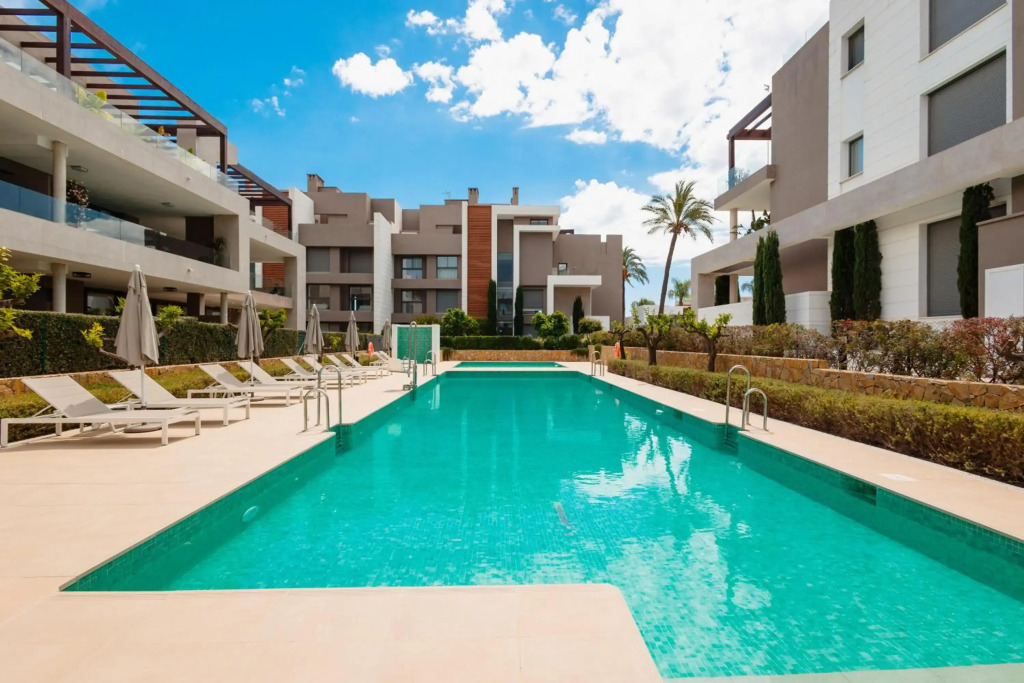 Luxury holiday apartment with 2 bedrooms in Cancelada
