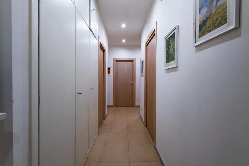 Casa Rosa Beige e Blu