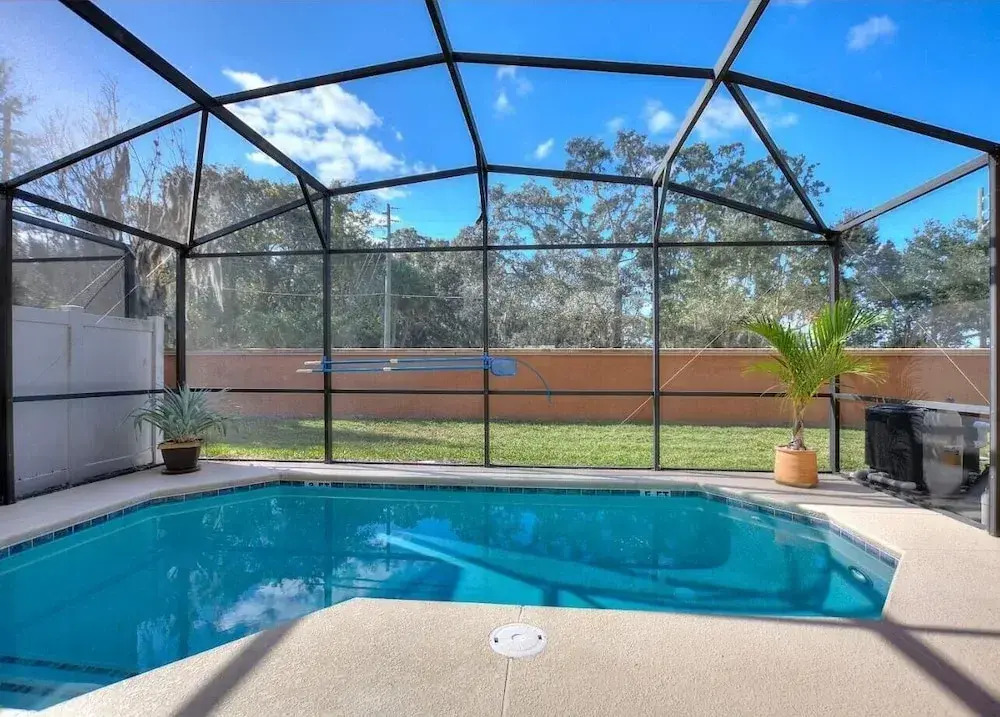 Gated Community, Amazing 4/3 Vacation Home With Private Pool Near Disney!!!