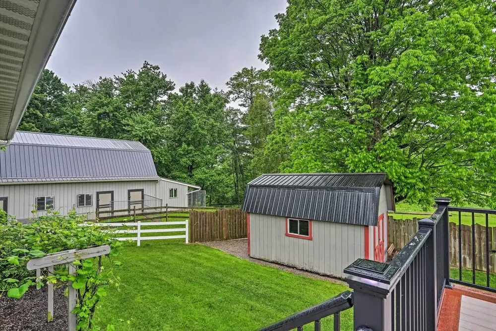 Millersburg Home w/ Covered Porch & Fire Pit!