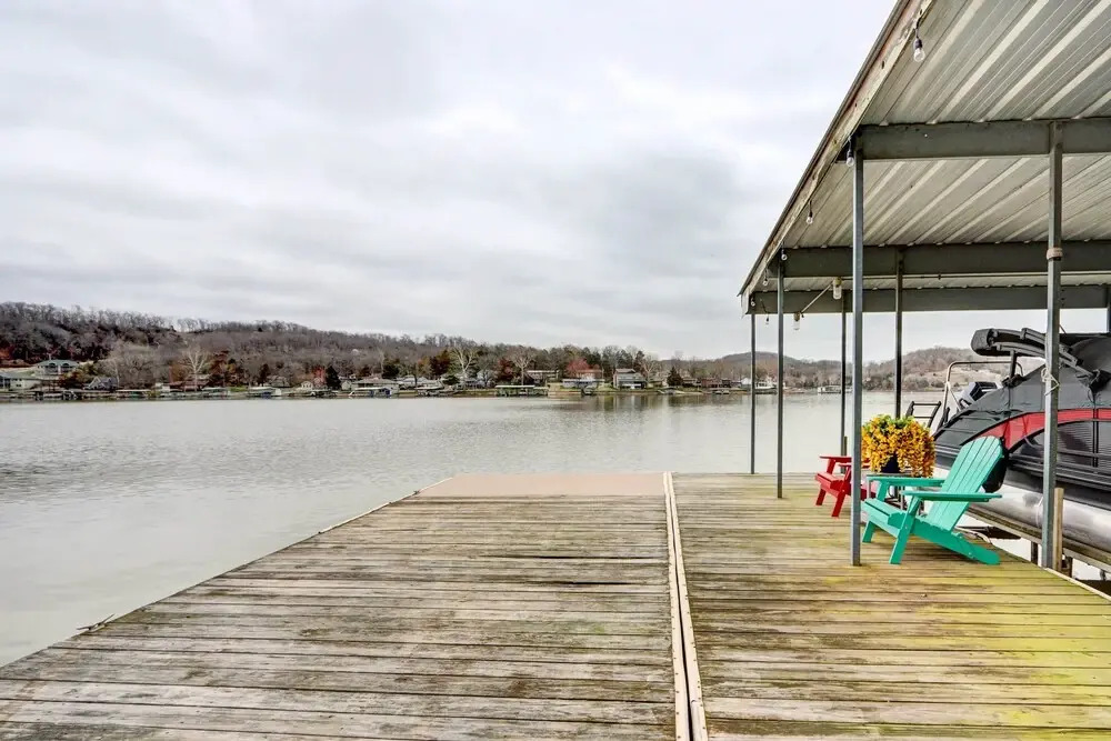 Dock, Deck & Views! Lakefront Retreat in Camdenton
