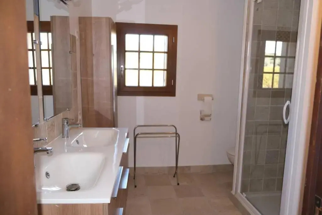 typical mas provençal with swimming pool in a small hamlet near mouriès in the alpilles in provence- 8 persons