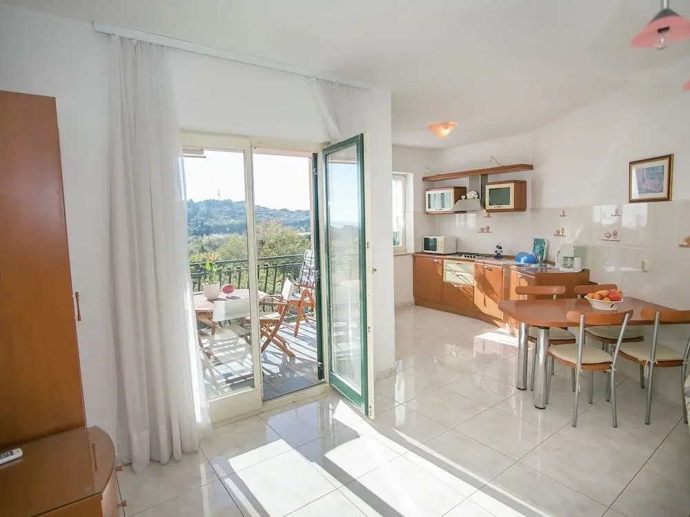 Nice Apartment Mareonda With Balcony With Forest and sea View in the Distance