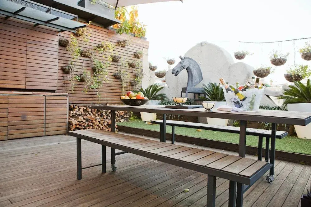 Watermelon - Modernist Terrace Flat I