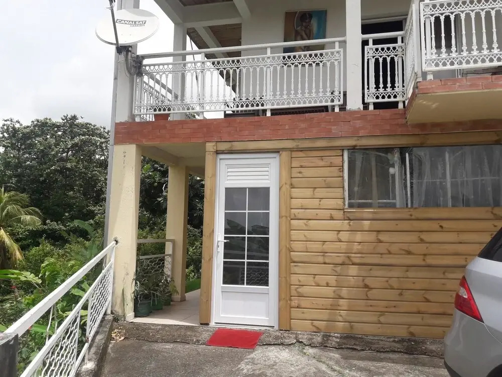 Apartment With 2 Bedrooms in Le Robert, With Wonderful sea View, Pool