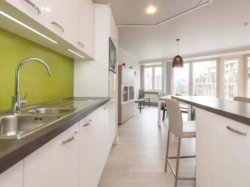 Apartment in Ostend With Marina Views