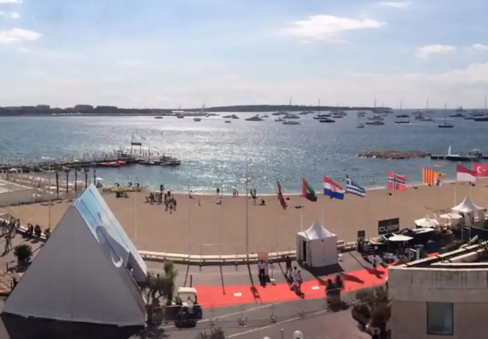 Myagent vue mer Face au Palais-croisette Congres-plages