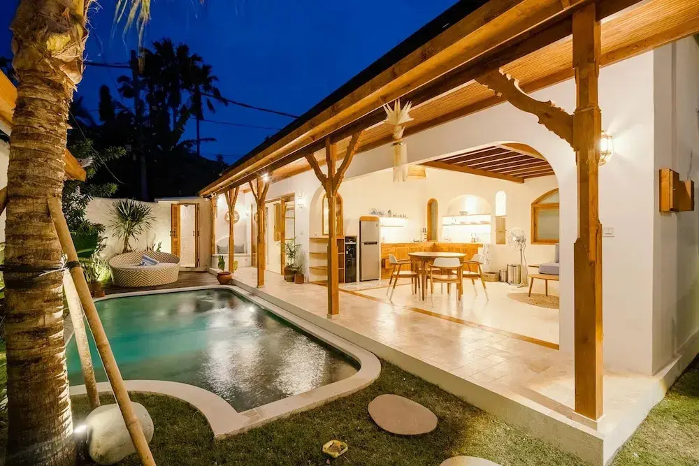 Villa Canggutopia 3 by Alfred in Bali - Tropical 1BR Villa in Heart of Canggu Echo Beach