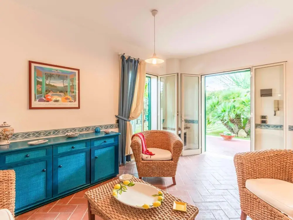 Sea View From Private Garden Terrace With Barbecue