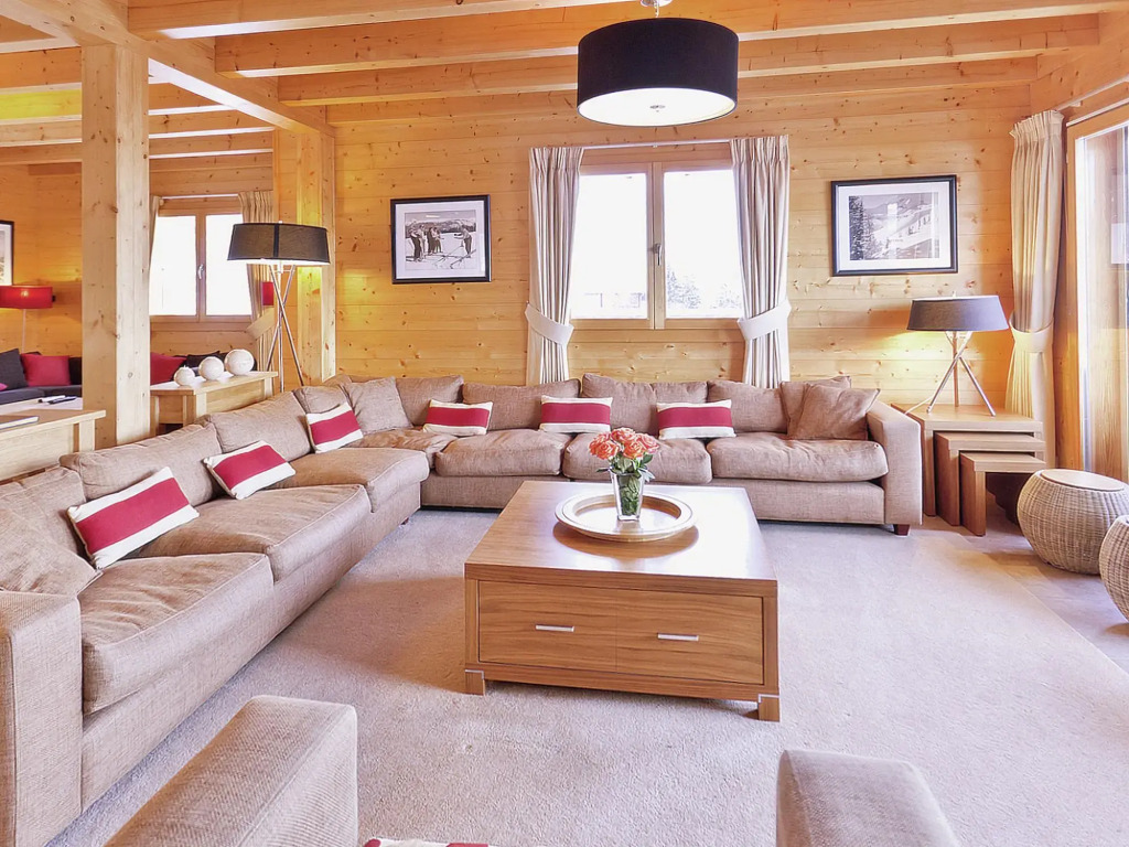 Luxury Panoramic Chalet in Thon-Les Collons with Sauna