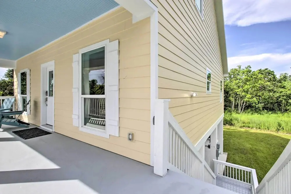 Modern Waveland Home w/ Deck, Walk to Beach!