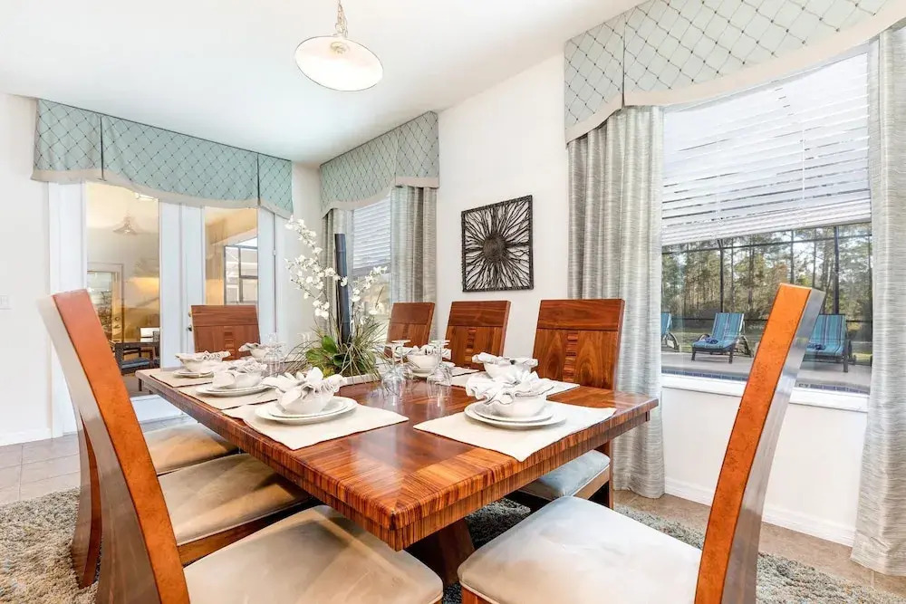 Spacious 6-Bedroom Getaway with Game Room, Private Spa & Sunny Pool Deck in Premier Resort Setting