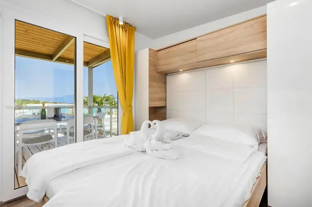 Mobile Home in Omisalj by Pusca Bay Beach