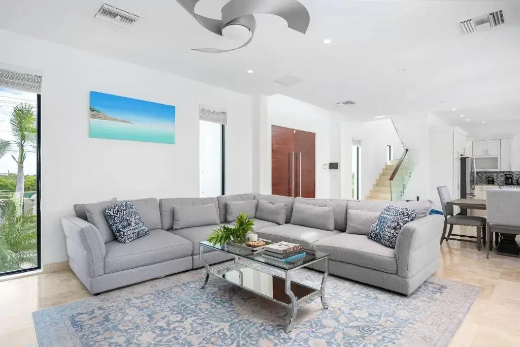 Gated Long Bay Villa Near Grace Bay with Pool