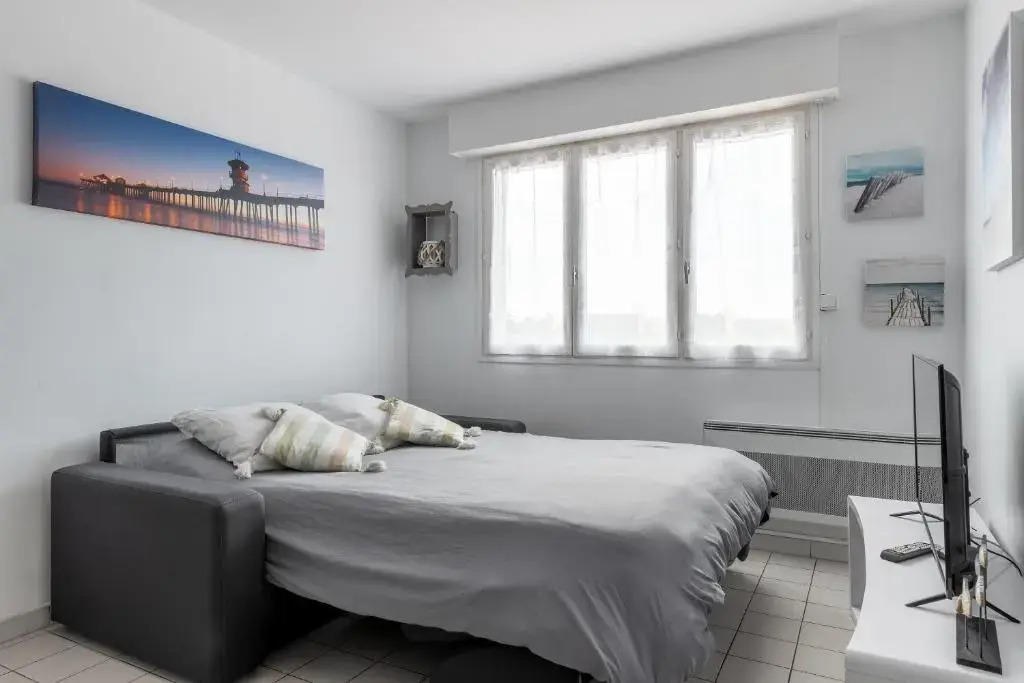 Appartement dos à la marina - Proche de la plage