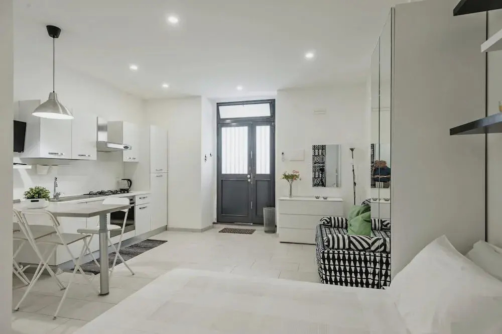 Black and White Apartment