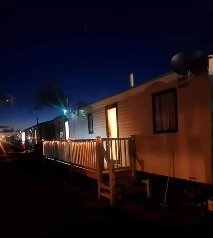 Lovely Caravan at Ingoldmells Just Behind Sealands