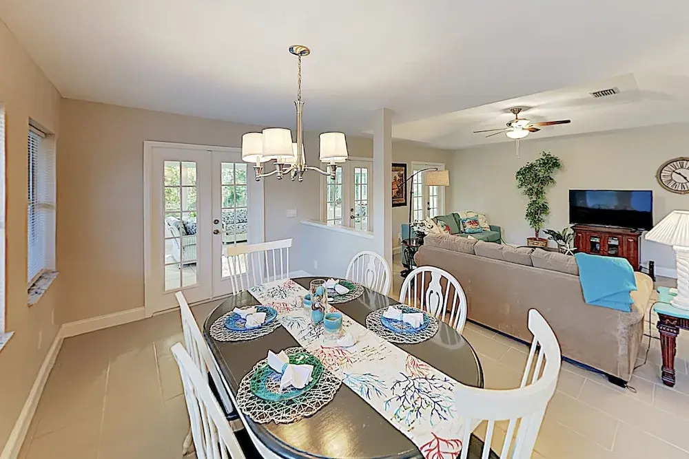New Listing! Luxe Getaway W/ Sunroom, Near Beach 3 Bedroom Home