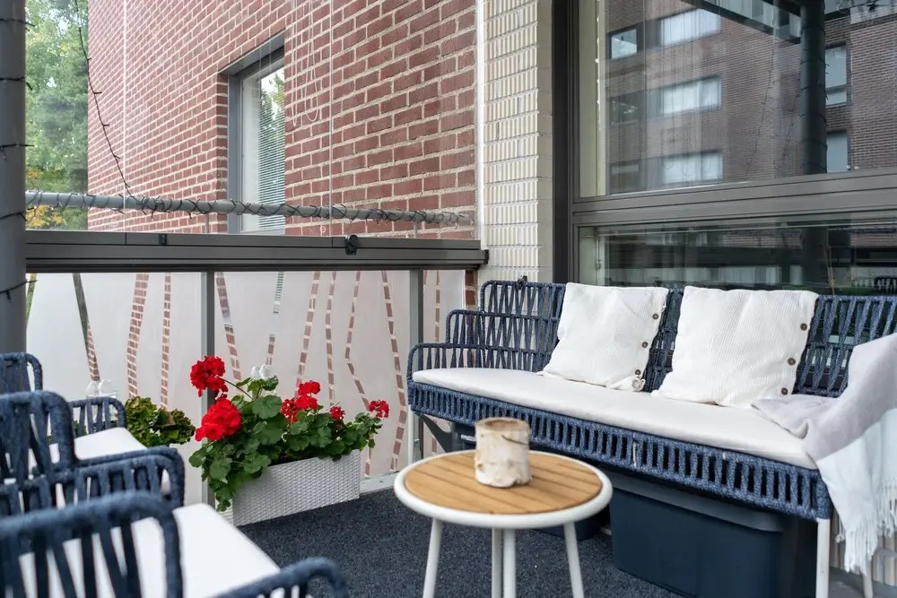 1br apartment with sauna in Pitäjänmäki