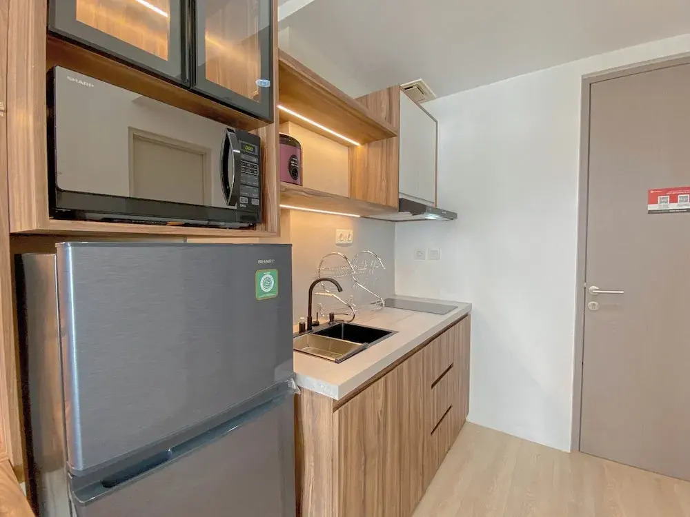Cozy And Functional Studio Apartment At Vasanta Innopark