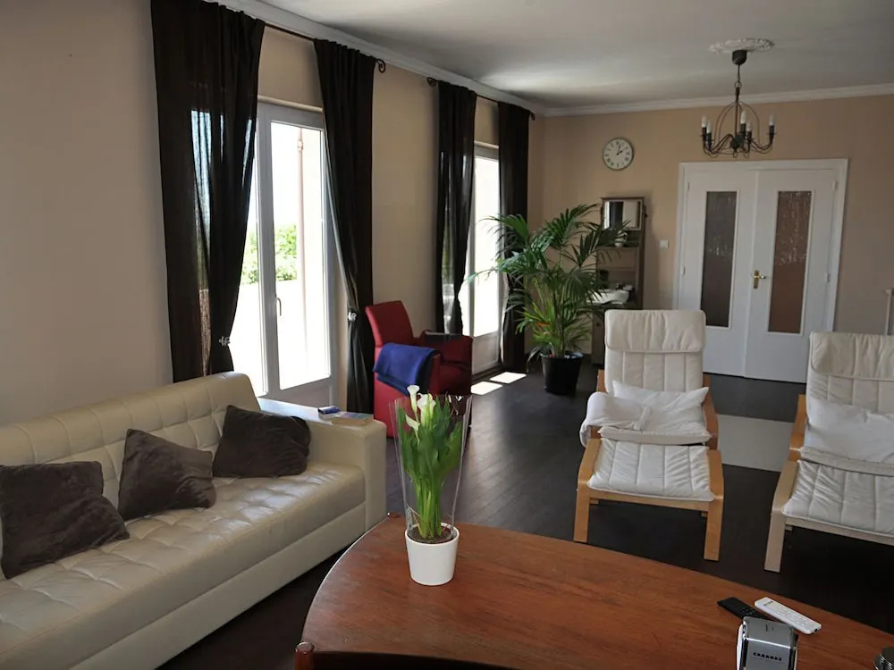 Villa with heated swimming pool and spectacular view in diverse surroundings