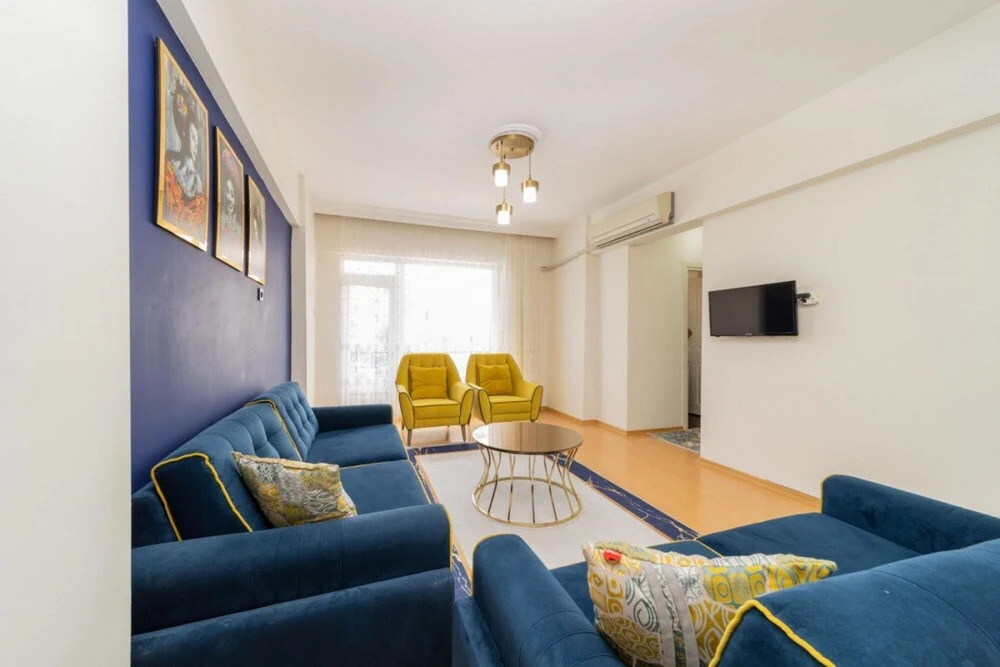 Cozy Apartment Near Mermerli Beach in Muratpasa