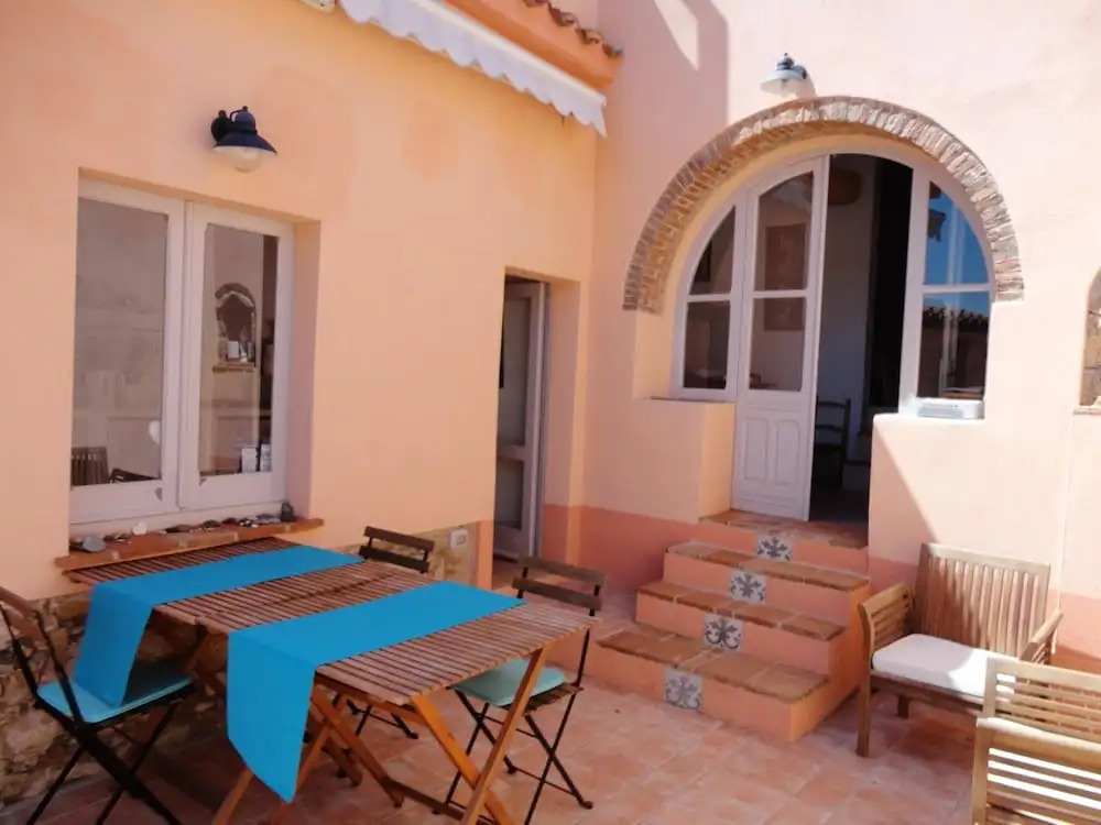 House With 3 Bedrooms in San Vito, With Wonderful Mountain View and Enclosed Garden Near the Beach
