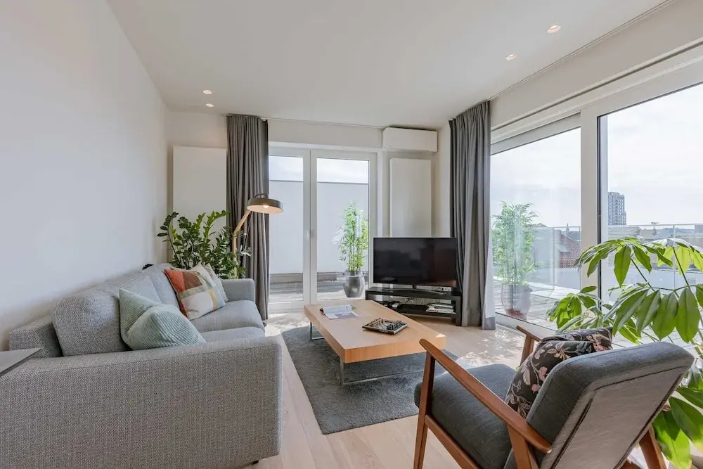 Spacious Apartment in Ghent With big Terrace