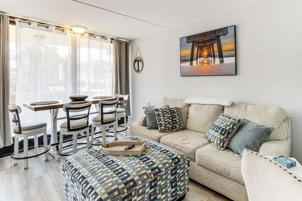 2 Blocks to Beach: Modern Condo in North Wildwood!