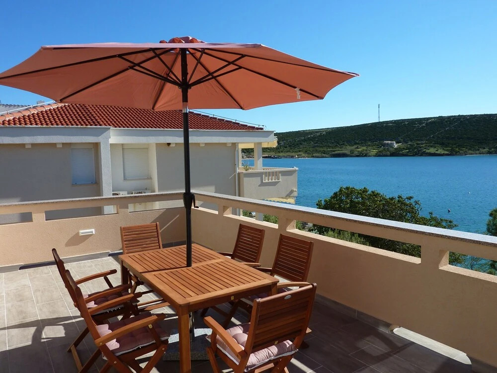 Sea view apartments AZ on beach