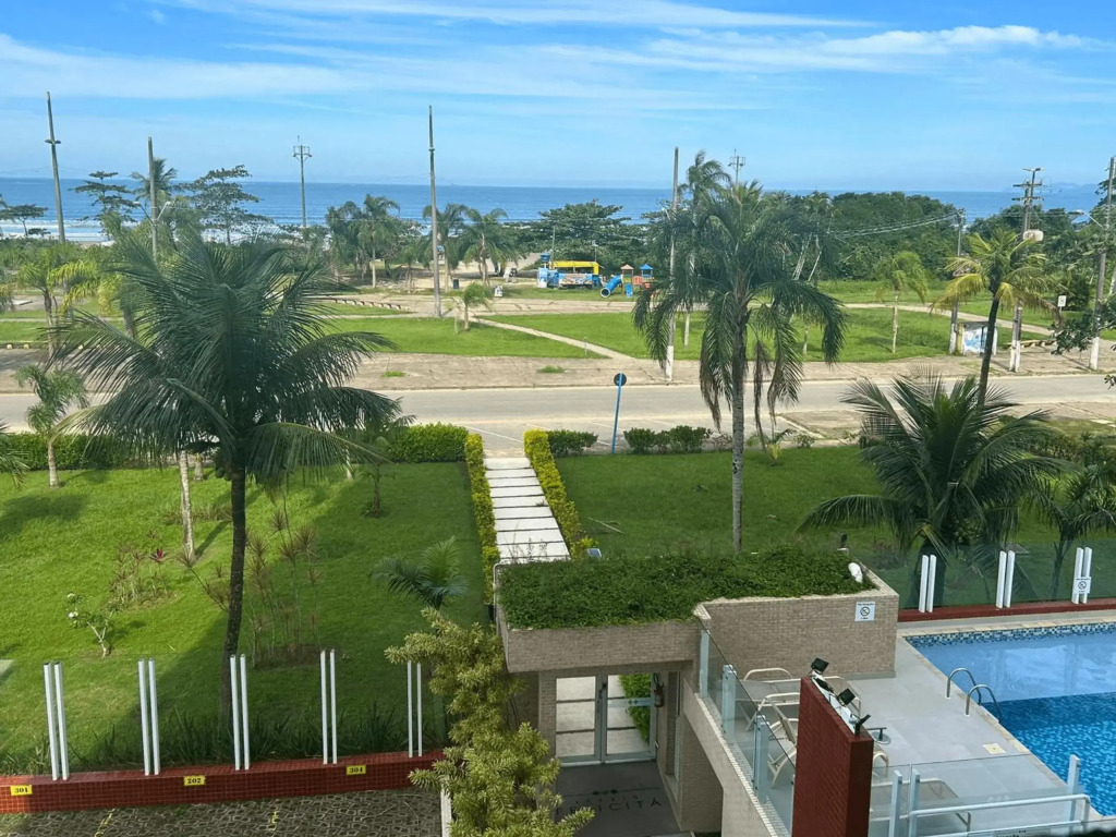 Frente Mar, Vista Mar - Doce Lar de Bertioga Indaiá