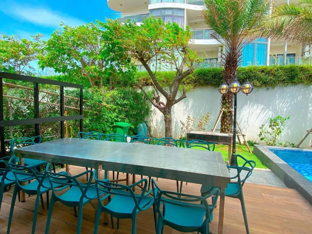 VILLA ARIA RESORT, THE SEA BY 10m,Biển và hồ bơi riêng