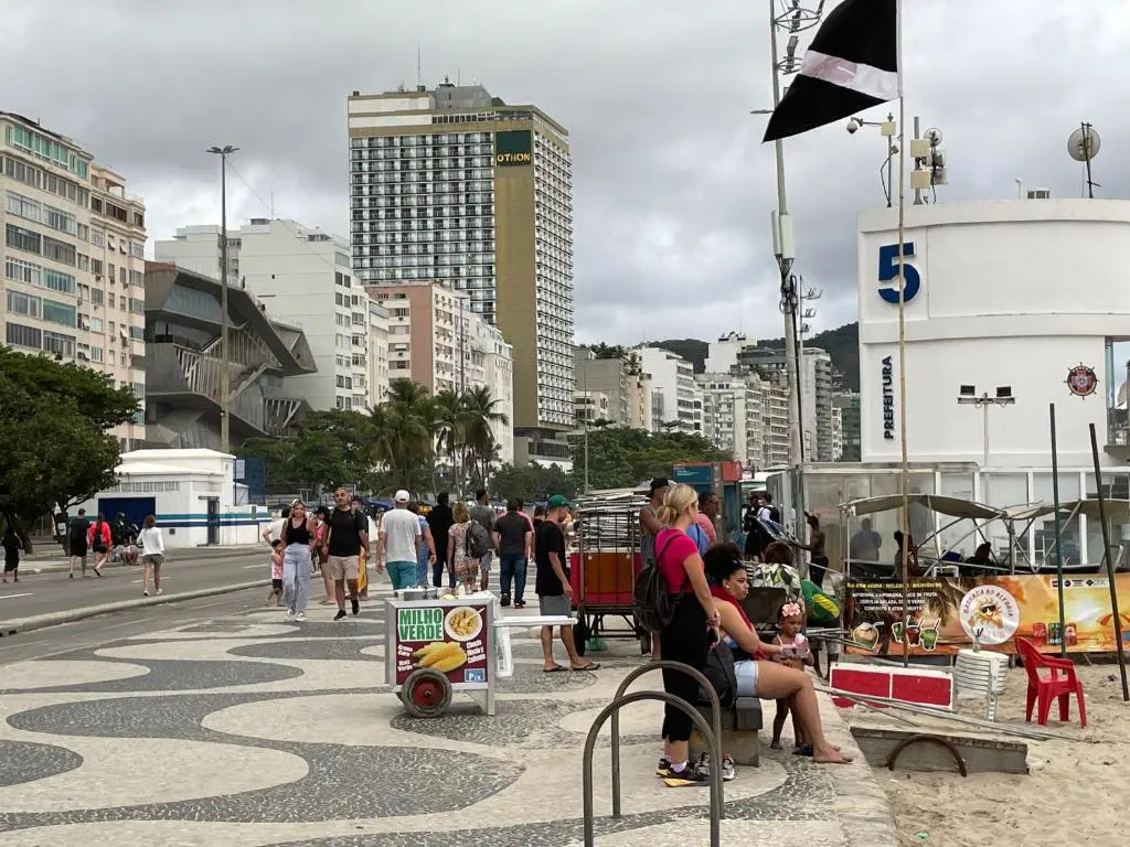 Apartamento beira-mar