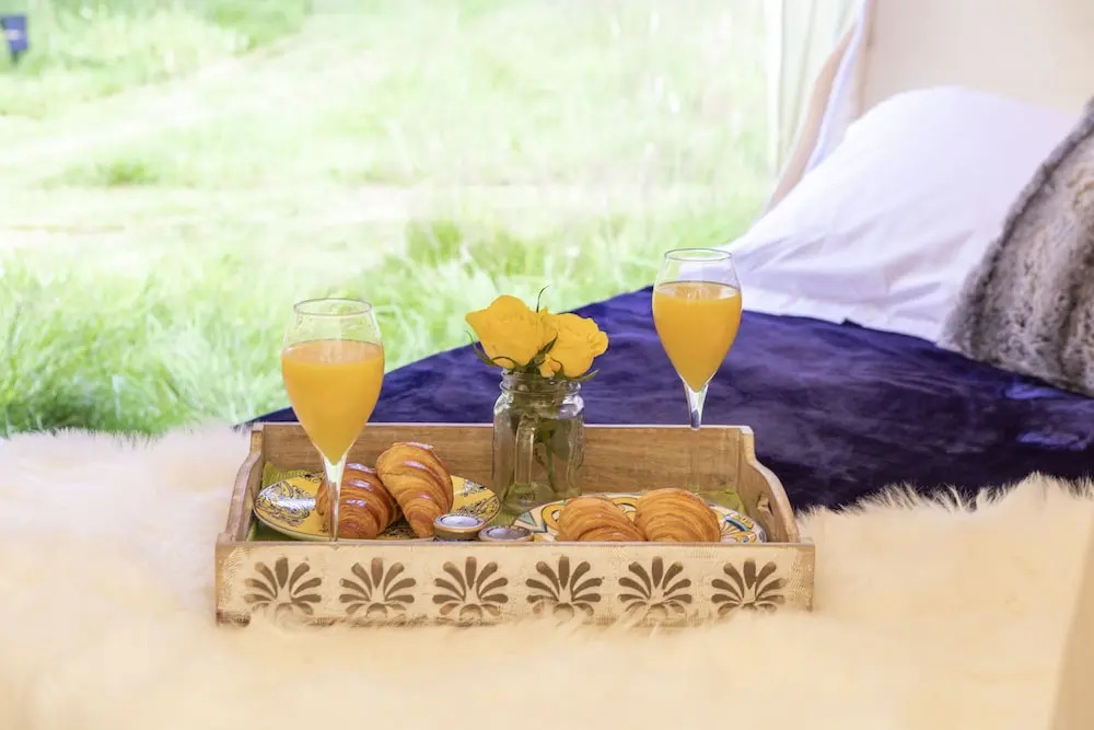 Lotus Belle Tents Sleeping up to 7 Guests
