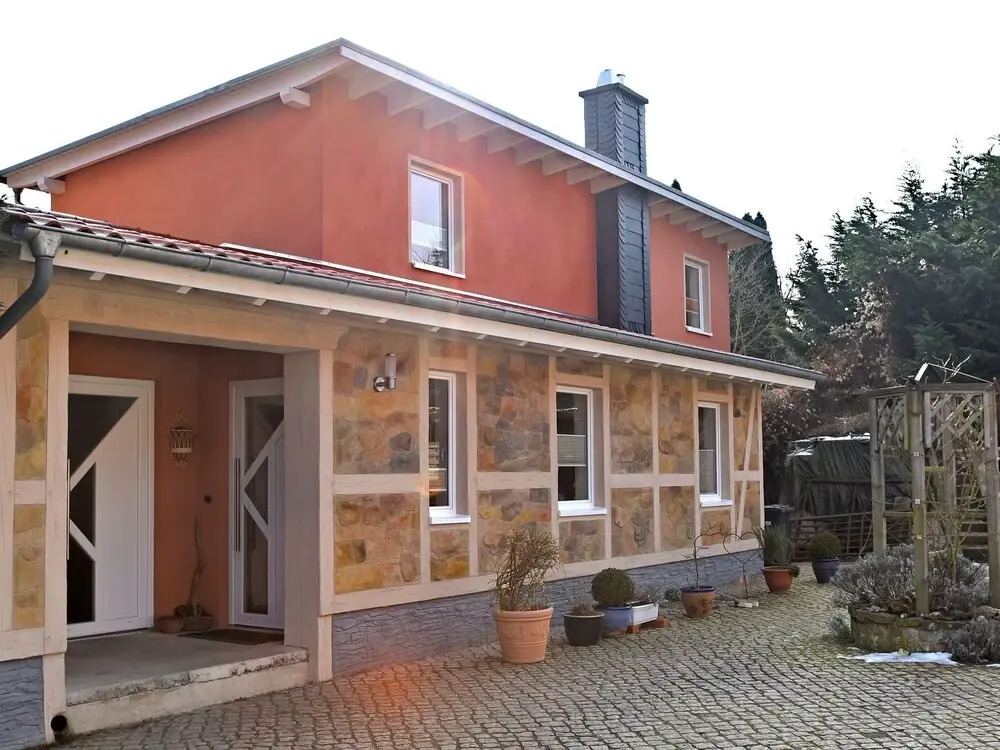 Cosy Holiday Home in Wernigerode with Fireplace And Private Terrace