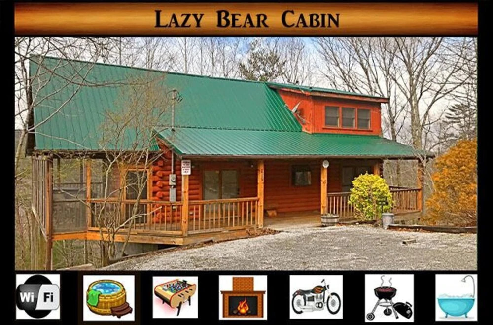 The  Lazy Bear - 2 Br Cabin