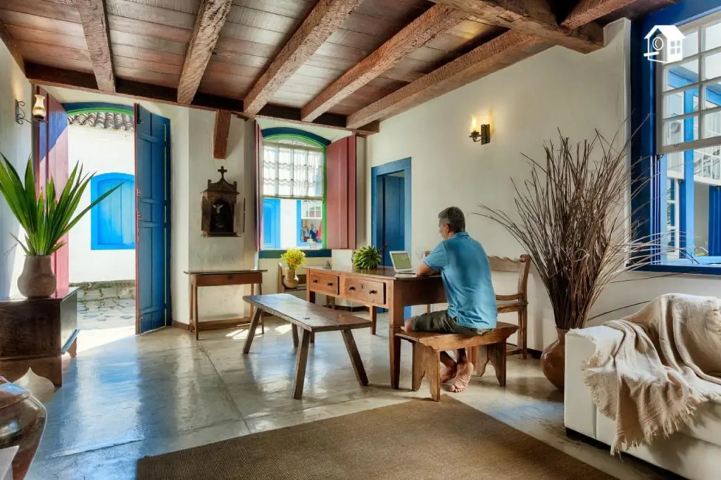 Casa no Centro Histórico com 3 Quartos