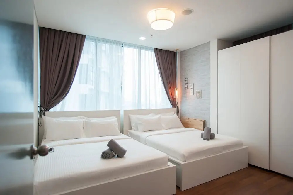 S6 Beautiful 2 Beds Suite - KLCC - KL Tower - WIFI