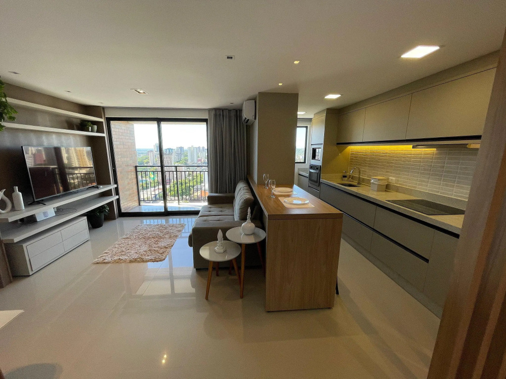 Apartamento Studio No último Andar No Centro De Foz Com Linda Vista