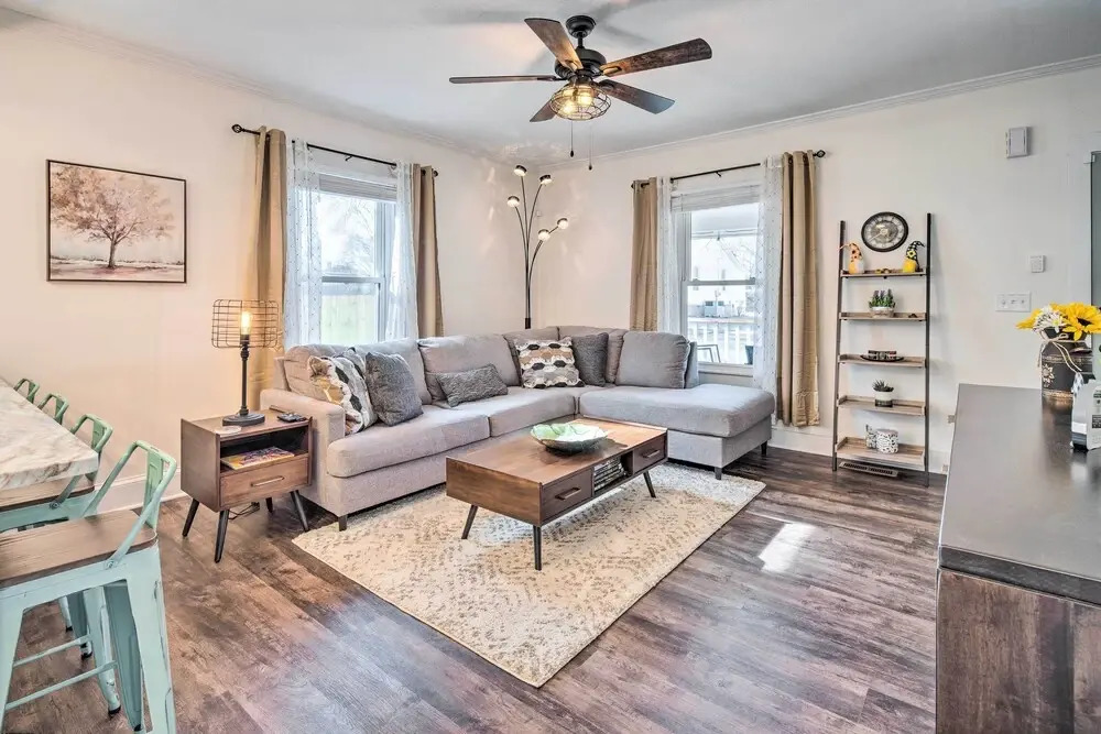 Greenville Escape w/ Deck + Fire Pit