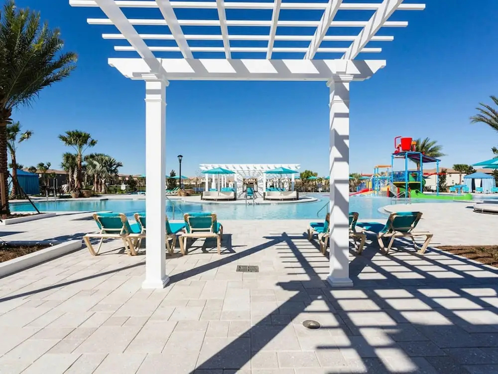 Thematic 5bdr Private Pool Near Disney - 8863