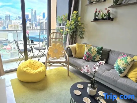 Springtime 2bedrooms with KLCC view &Gorgeous pool