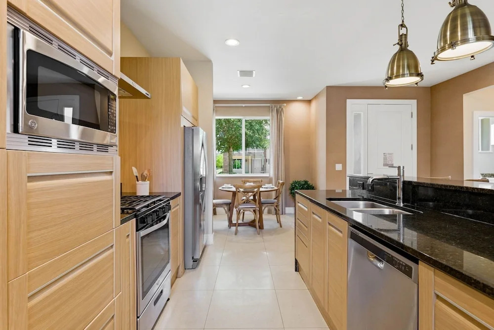 Designer 4BR Getaway, Sleek Laminate Floors