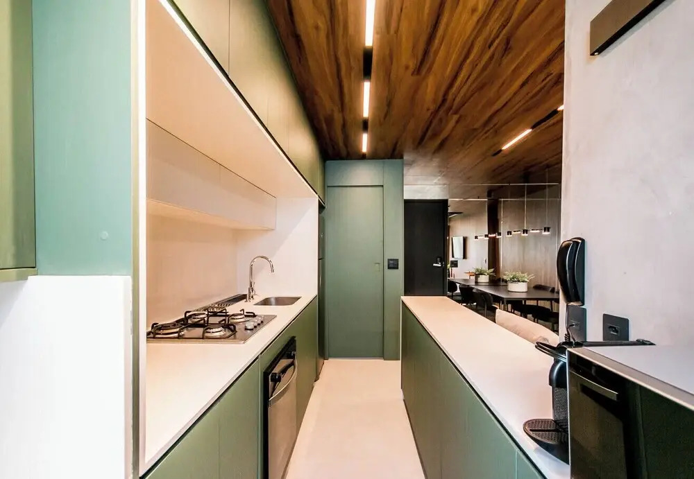 Apartamento Climatizado com Garagem em Alphaville